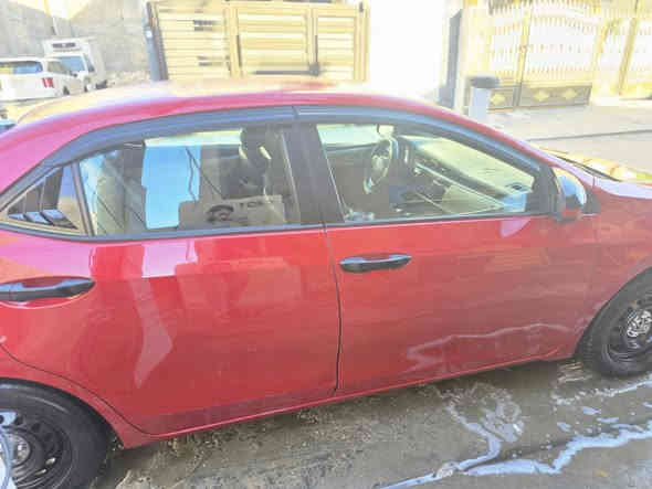 السلام عليكم: كورلا أمريكي موديل 2016 فئه Le رقم اربيل باسمي ماشيه 155m مكينه 1800 حادثة بامريكا جامع وبنيد  وبالعراق صار بيه جاملغ الامامي رش نص جاملغ بدون دواخل سياره خير من الله مناقصها ايي شي السعر 128 وبيه مجال بسيط ان شاءالله 
*********** بغداد السيديه
