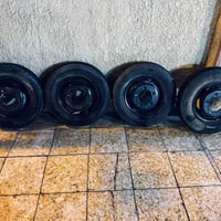 ويلات أصليات • حجم 12 • تايرات نص عمر