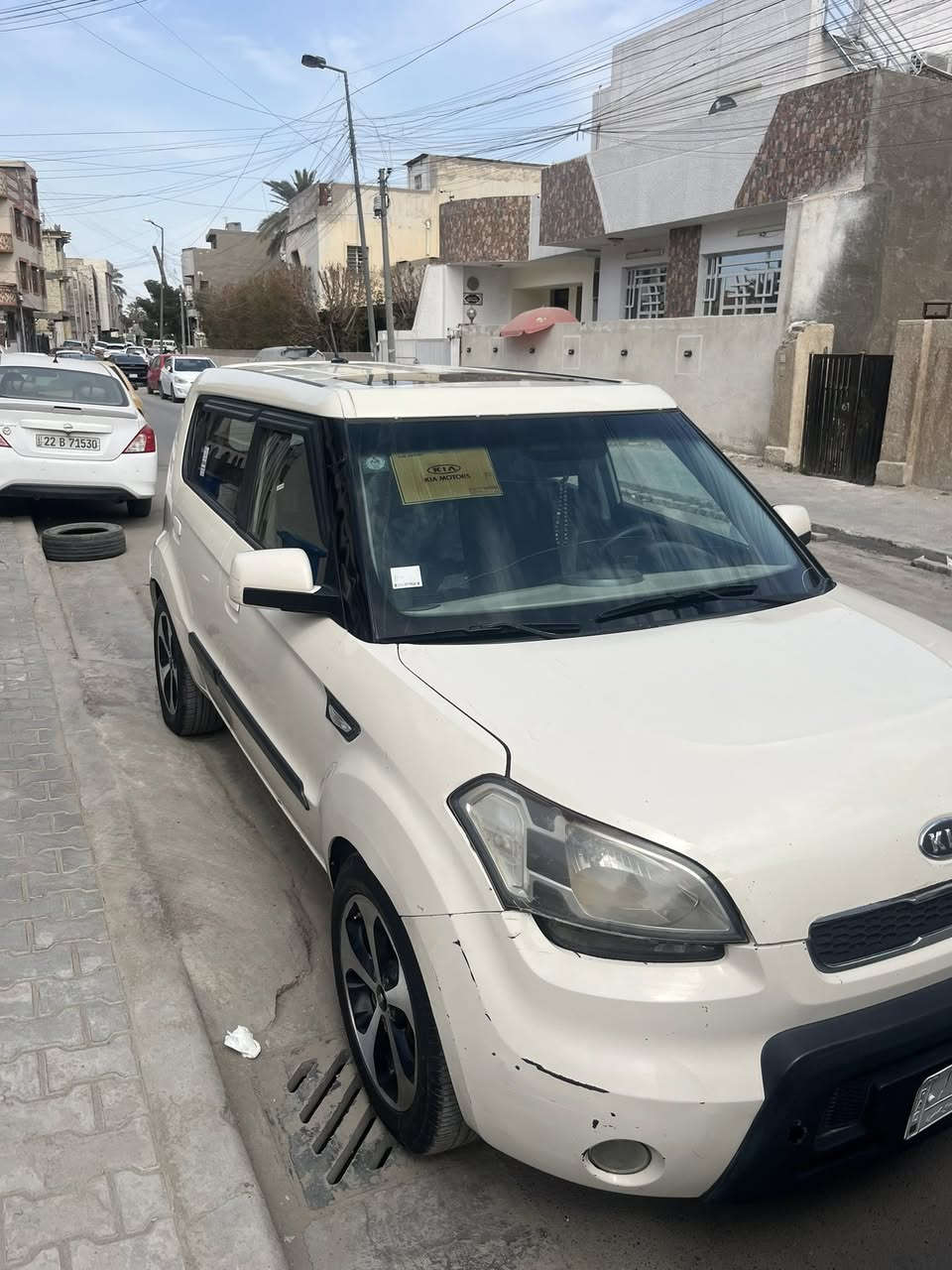 سلام عليكم كيا سول لبيع موديل 2010محرك 2000بيه قطعتين صبع عنوان مقابل جسر قرطبه . سياره بغداد السعر 87وبيه مجال الاستفسار على الرقم ***********
