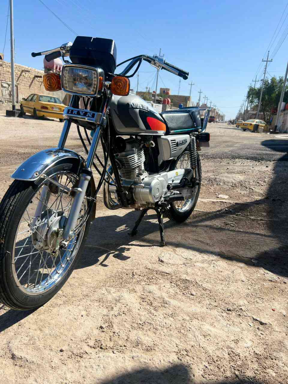 دراجه ايراني
نوع المكينه انتنس 
سعر 750 وبيه مجال 
موديل 2023
رقم *********** 
دراجه تعمير والغراض كله اصلي تجي تفحص وتشوف بعينك
