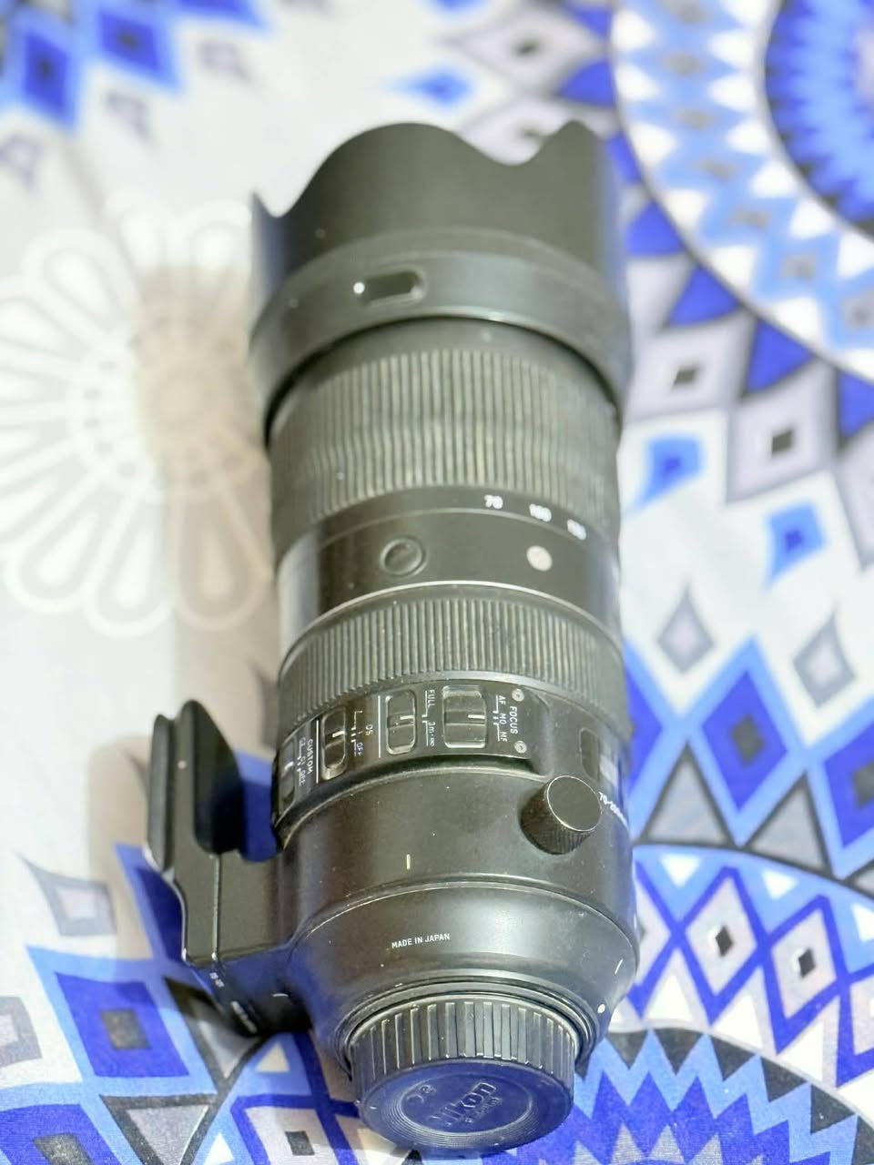 لبيع 
عدسه نيكون تامروني صدار ثالث ل S  لفتحه 2:8 لبيع نضافه 90% تاخذه تفحص تعجبك تاخذه ماتعجبك ترجع اول مراوس برؤنين 3 
 توصيل ماعدي مكاني لدوانيه قضاء لشاميه


**إذا كنت صاحب هذا الإعلان وتريد حذفه لأي سبب، رجاءا أرسل رسالة إلى الدعم الفني**