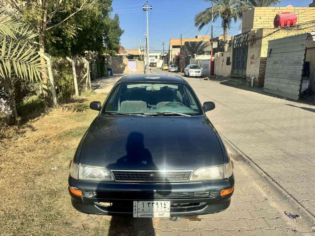 كورلا مديل 92 مكفوله ضربه كص ونقل مكينه كير تبريد بل كارتون حداديه فلنجات بنزات دشبول جديد ضفيره نافضه نفص الله شاهد تخم تاير ولي رقم نجف مداور ثاني يوم مكاني نجف كوفه بيع مستعجل *********** السعر ٥٠
