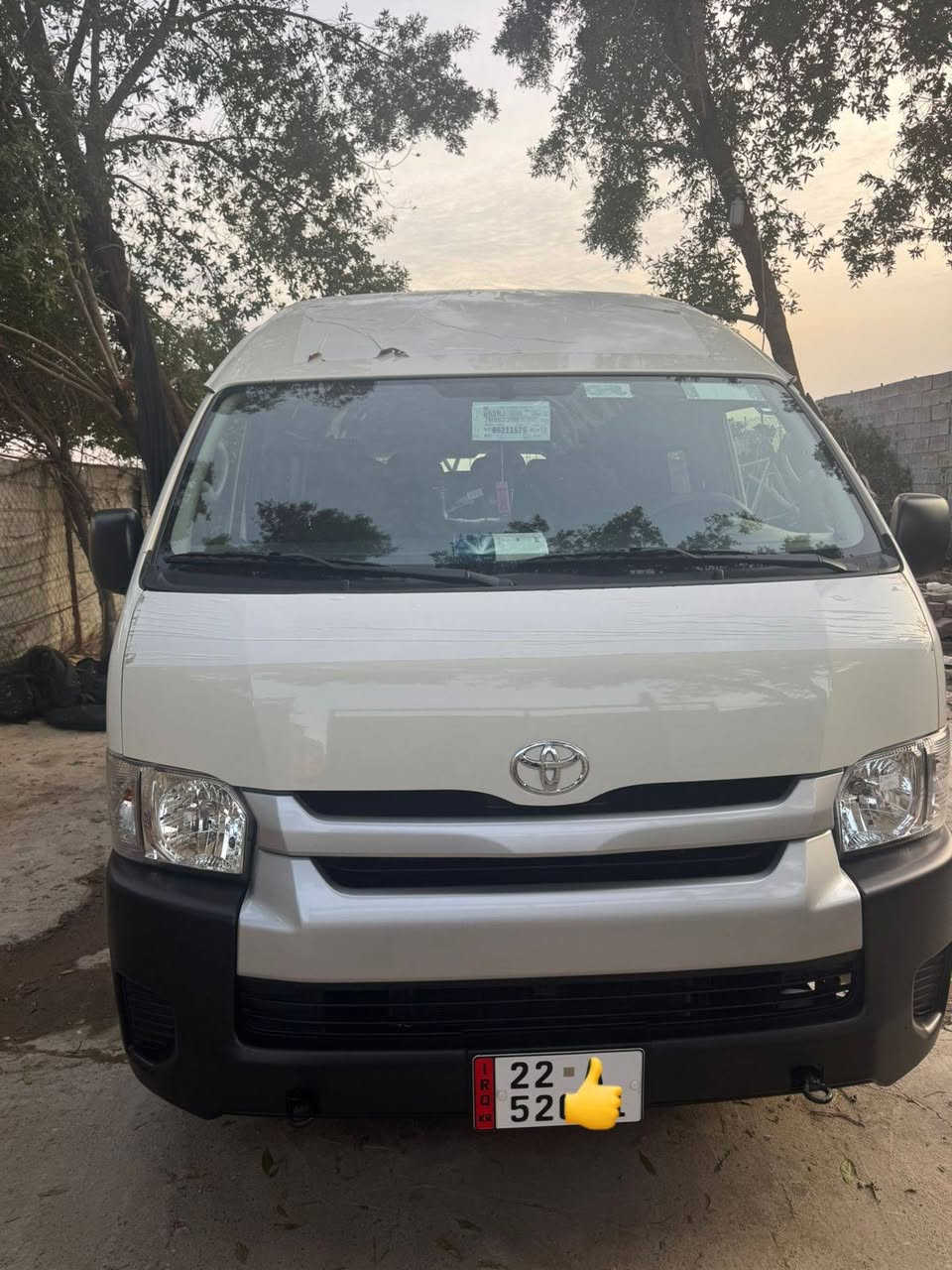 من رخصة الادمن هايس موديل25
سياره ع وضع الشركة ماشيه8 تالاف اخت الزيرو 
الستفسار اتصل ***********
