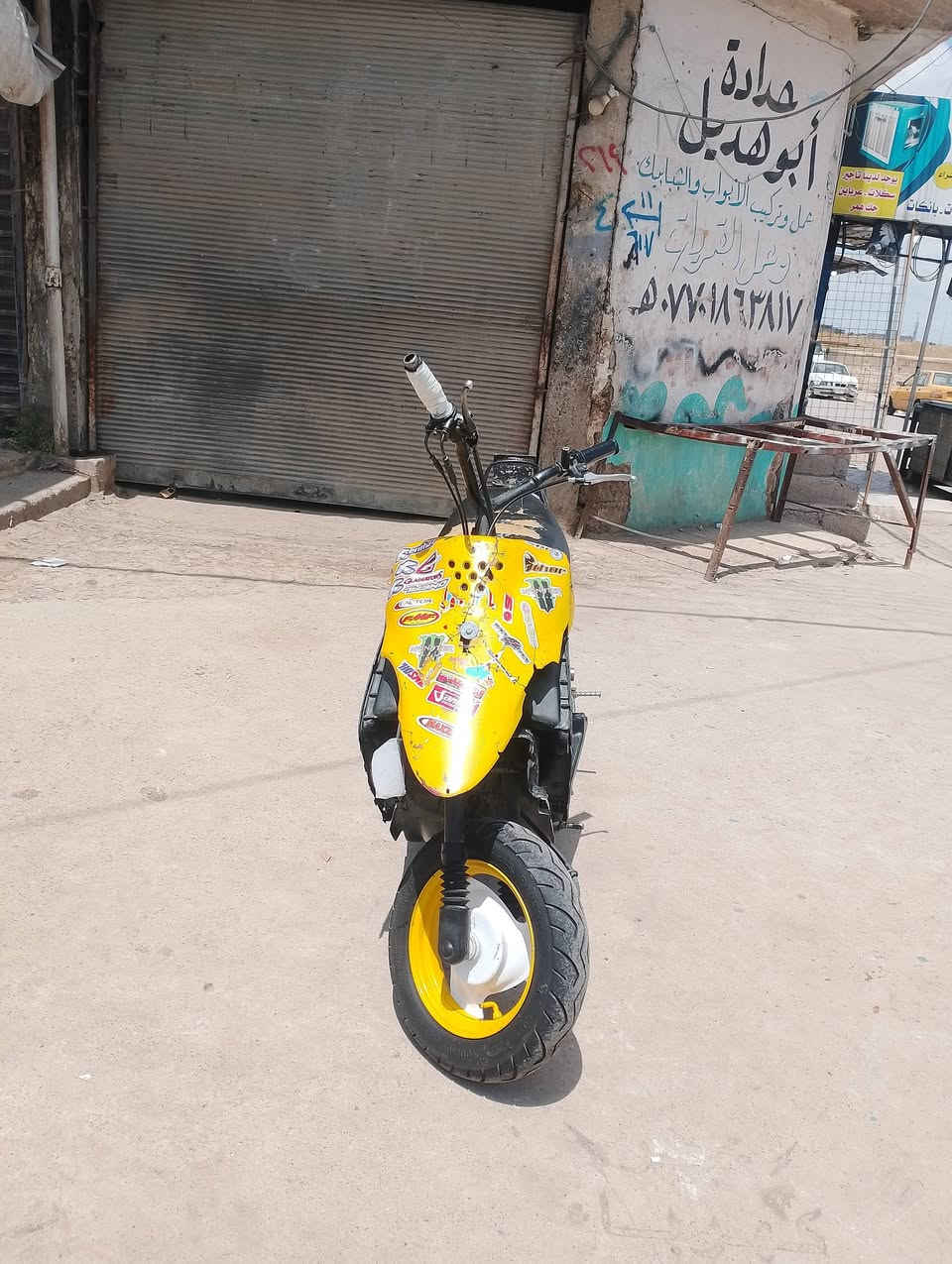 نحله بيجي تسع زروف مكينه معمره بستن تحريكه معدل نار السعر200وبي مجال شراي الاتصال على الرقم ***********
