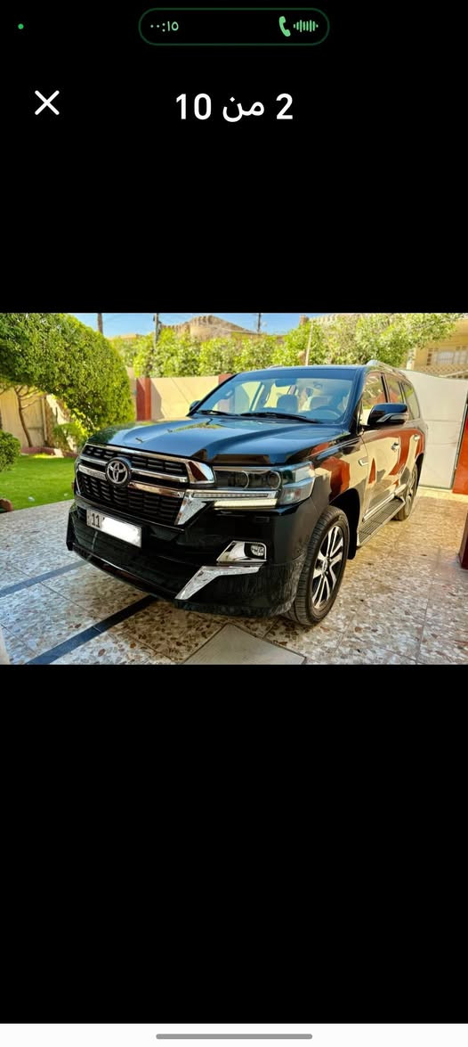 لاندكروز 2019 ساز GXRمحرك V8
السعر 415 ورقة 

مواصفات فول V8 سعة 4.6 
رقم بغداد انكليزي اب اسمي 
ماشية 177 الف كيلو متر 
ملاحظة صبغ الهلال مال جاملغ الخلفي والباقي الكشر مكفول من الصبغ والتبديل المحرك والكير كفالة من الفتح والتبديل 
تخم تاير جديد دنلوب اصلي  صدر وميكانيك جديد مابيهة اي نقص غرفه السيارة مبينه نضافته بل صور 

موقع السيارة بغداد الكرخ الجامعة

السعر 415 ورقة نقد بدون مراوس 

اي استفسار الاتصال على 
‭***********
