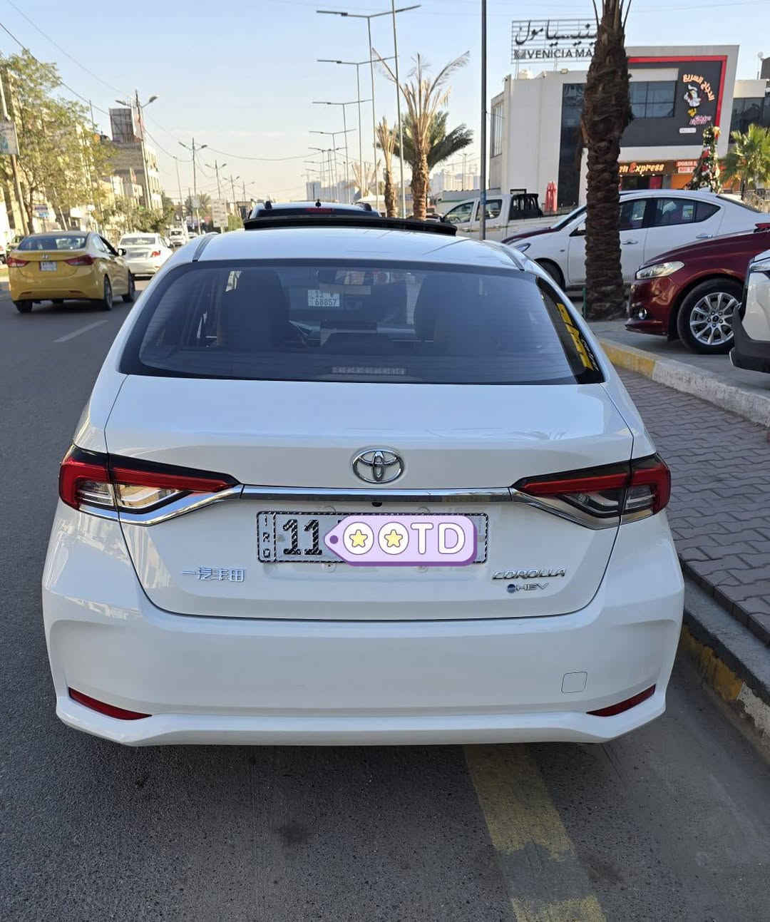 كورلا هايبرد ٢٠٢٥ متشيه ٢٢ كفاله عامه لاصبغ ولابارد سعر ١٦٠ رقم *********** مكاني حي العدل
