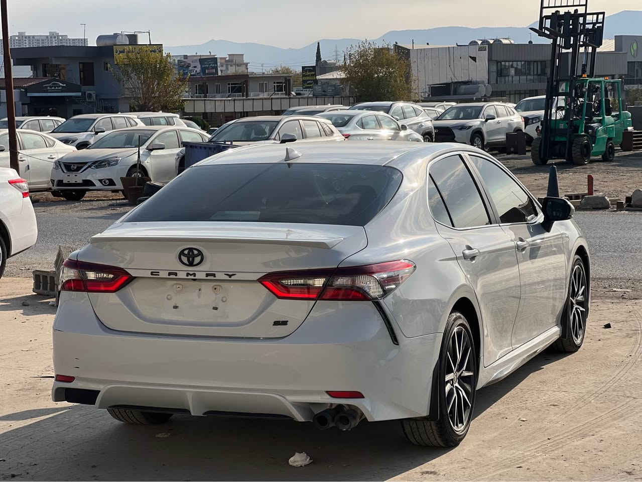 کامری ٢٠٢٣
ڕەنگی سمۆک
مواصفات SE
تەنها بۆنیت بۆیاخە ئێرباک نەتەقیوە هەموی بە شەرت
شاصی و بەتانە بۆیاخ و تعدیلی نیە
بە شەرتی ڕەقەم و بەڕاد 
کاتی بە ناوی خۆمەوەیە و ١ مانگ و ١٠ ڕۆژی تیا ماوە
تەنها ٦١ هەزار ڕۆیشتووە
گێڕ و مەکینە و کارەبایی و بەردی صالۆنصا بە شەرت
یەک دینار مەسرەفی تیا نیە و ڕێک و پێکە
سعری ١٩٩ گەڵا و کەمێک مجال
شوێن سلێمانی
*********** السليمانية, العراق
