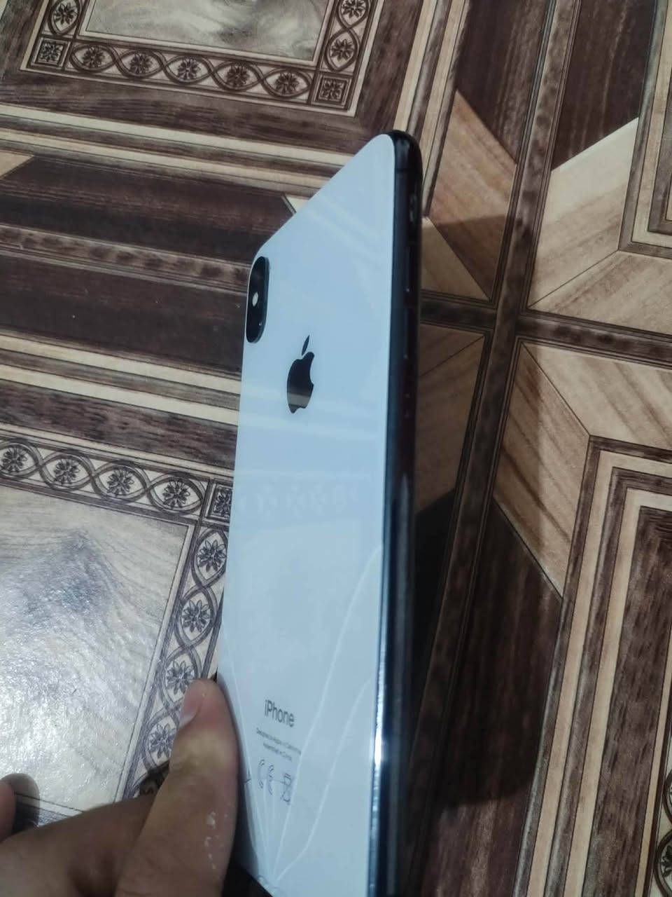 سلام عليكم للبيع أيفون اكس ماكس مبدل بطاريه ١٠٠ والبصمه مشكله  ضهر مبدل  والكسور البضهر مثل ما موضحات بلصوره  وعندك الكامره مال الوجه بيها تراب  والكاميرا الخلفيه واضحاه مابيها اي وصخ ذاكرته ٢٥٦سعره ١٦٥قفل


**إذا كنت صاحب هذا الإعلان وتريد حذفه لأي سبب، رجاءا أرسل رسالة إلى الدعم الفني**