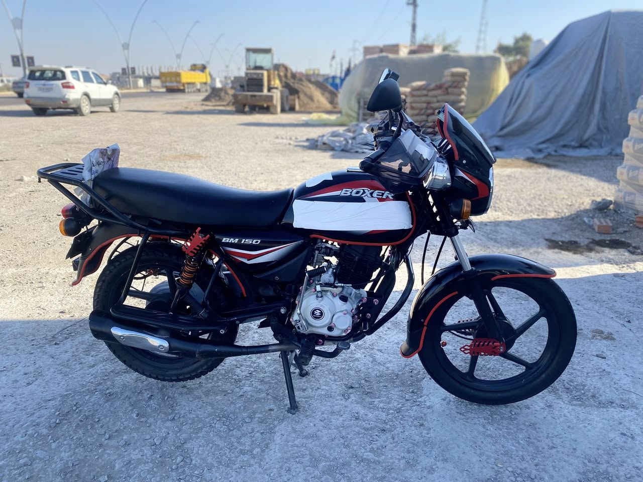 يا الله. سلام عليكم 🫡
دراجة بوكسر للبيع 

موديل //2022

لون اسود🖤. اوراق اصولي

العنوان//ديالى //بعقوبة//تقاطع القدس 

السعر خاصص او اتصال ع رقم

رقم الهاتف:/***********
