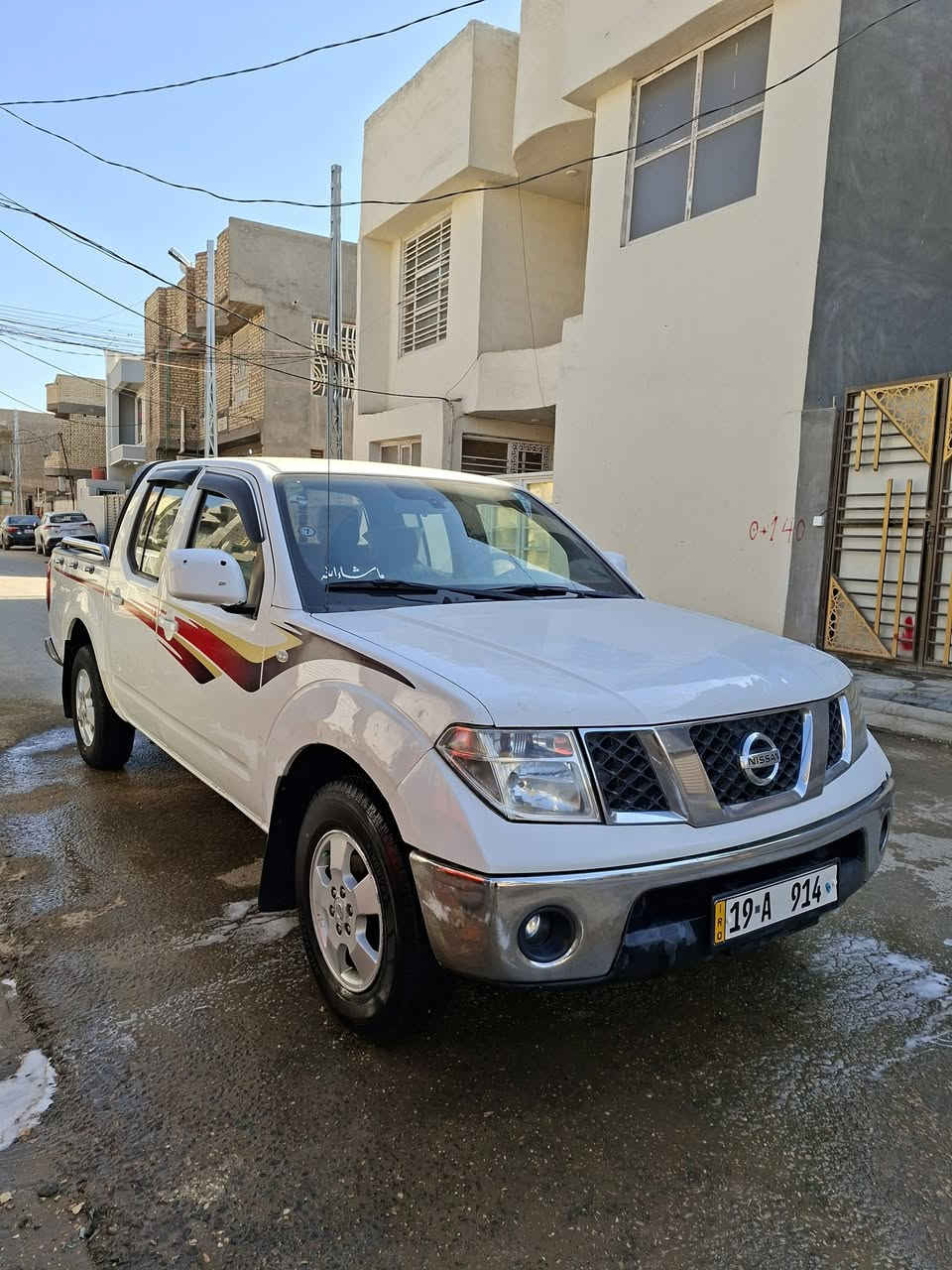 السلام عليكم
نيفاره 2011كير عادي  سياره نضيفه  مكفوله تخم تاير حداديه جديده تبريد ثلج تدفئة شغاله كهربائيات فول محرك جديده دواخل جديده رقمها كربلاء بسمي  دولي رقم مميز  سنويه مجدده لل 30 مشروع وطني سعره 100 وبيه مجال ولشراي يتصل ***********.
***********.
