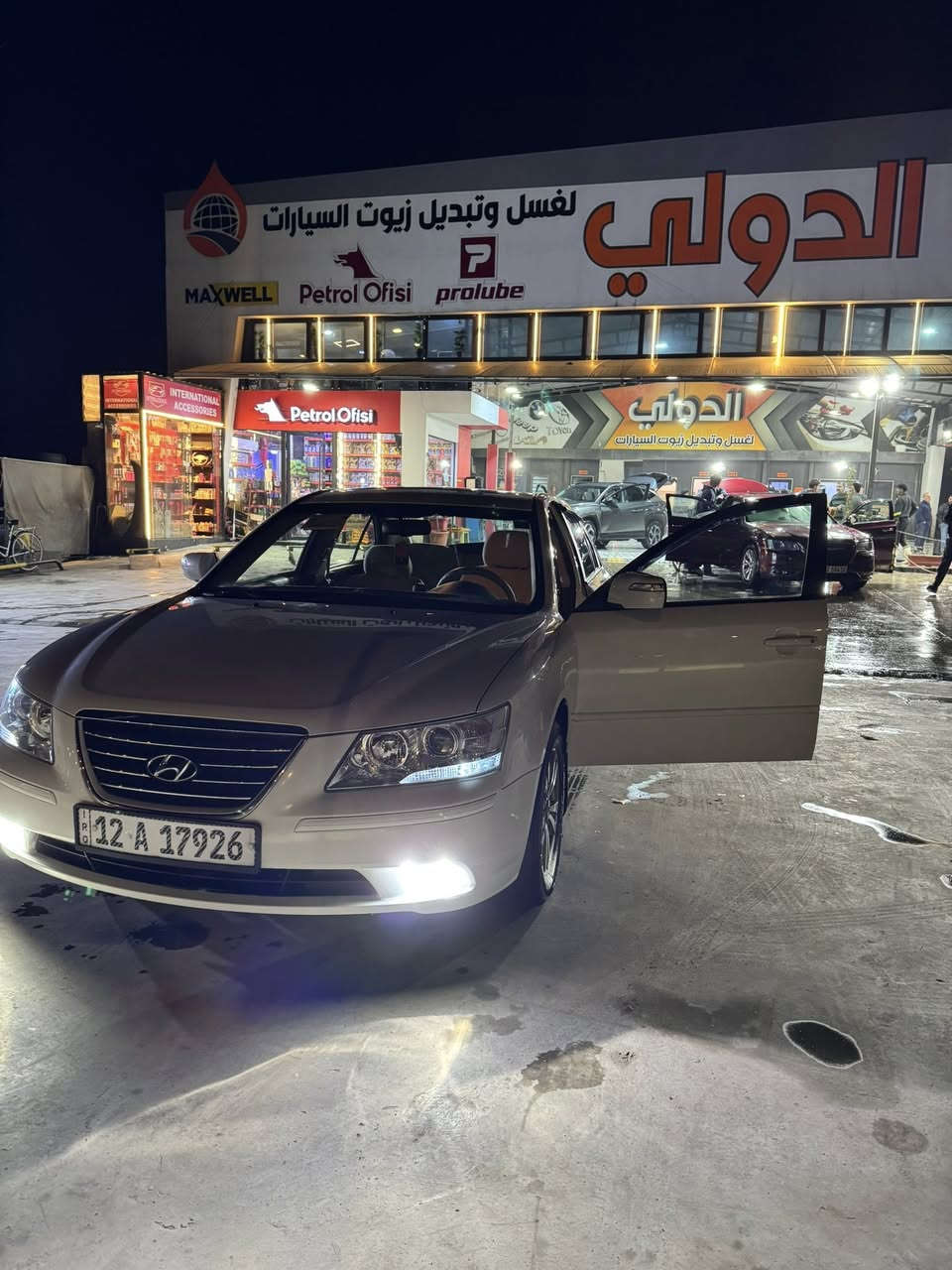 البيع سوناتا خليجي موديل 11محرك 2000 أربع حساسات ماشي 142الف بدون صبغ وبارد رقم نينوى شرط التحولي السعر 145قفل ***********
