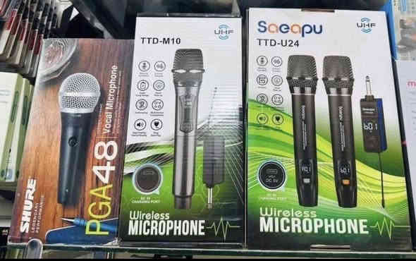 🛑متوفر مايك واير واير ليس ونك مايك واير واير ليس ومسجل صوت واستاند مايك ارضي ومنضدي 🛑

🔳مختلف الاشكال والقياسات 🔳

يوجد خدمه توصيل 🚕🚕🚕🚕
التوصل مع صفحتنا على الرقم ***********.📞او***********📞

🔷العنوان /بغداد منطقه الصليخ
