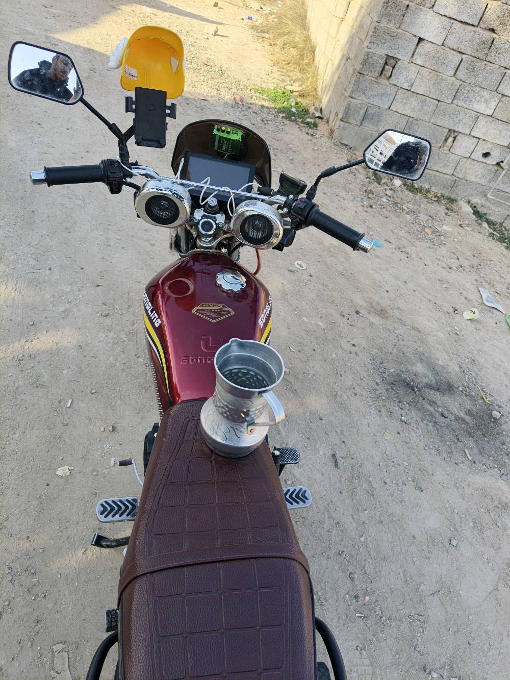 يالله سلام عليكم دراجة لبيع موديل 26 محرك 200سيسي الدراجة كفالة عامة من التاير لتاير كلشي شغال بيها بصمة بدشبول بصمة تشغيل عن بعد نازلة بشهر 9 السعر900وبيها مجال لشراي عنوان بغداد ***********واتساب تواصل خاص متوفر 24ساعة 