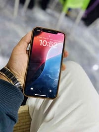 ايفون اكس ماكس ذاكره 256 مبدل بطاريه شاشه بيه سواد ومفطوره الباقي كله ...