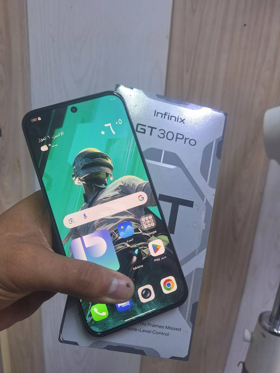 شراي يتصل ع رقم فقط 0760800907
انفنكس gt30 pro ذاكرة 256 عشوائية 12+12
غراض كاملة جهاز نضيف كلش مكفول سعر 360 
مكاني بلكوت


**إذا كنت صاحب هذا الإعلان وتريد حذفه لأي سبب، رجاءا أرسل رسالة إلى الدعم الفني**