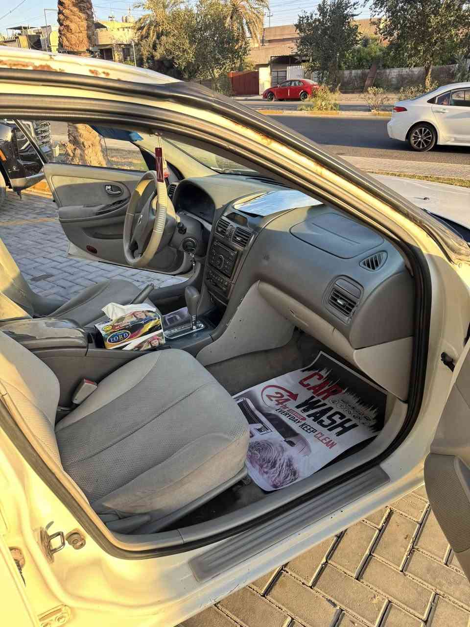 نيسان مكزما مزاد وزاره الداخليه
نظيفه وكامله وجاهزه للترقيم مباشرتا تروح للمرور وترقم 
مكاني حي الجهاد ***********
