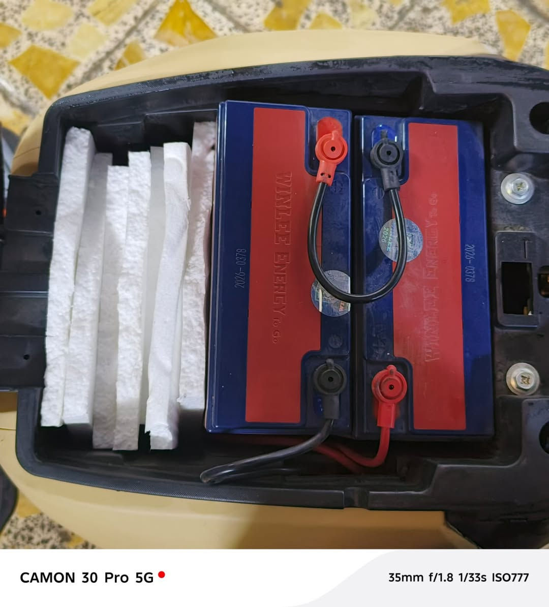 ‏دراجه F1 جبلي
‏دراجه نضيفه تخبل من شركه ونلي خمس بطاريات جدد 
‏ملف ١٥٠٠ سرعه مابين 60/70 ستيرن باتمان ٣ قطه منفصله تكدر تتحكم بي دراجه جديد مع شاحنه ١٦ امبير
‏وبيهه هورن عالي بوش ومع نضام رجوع الى الخلف R
‏ونشره جاملغات كاربون فايبر ولون مميز صحراوي
‏نضام تشغيل كارت وبصمه وسويج بريكات تتحكم بيهن مع نشره من دوس البريك
‏سعر خاص
‏رقم تواصل *********** واتساب
