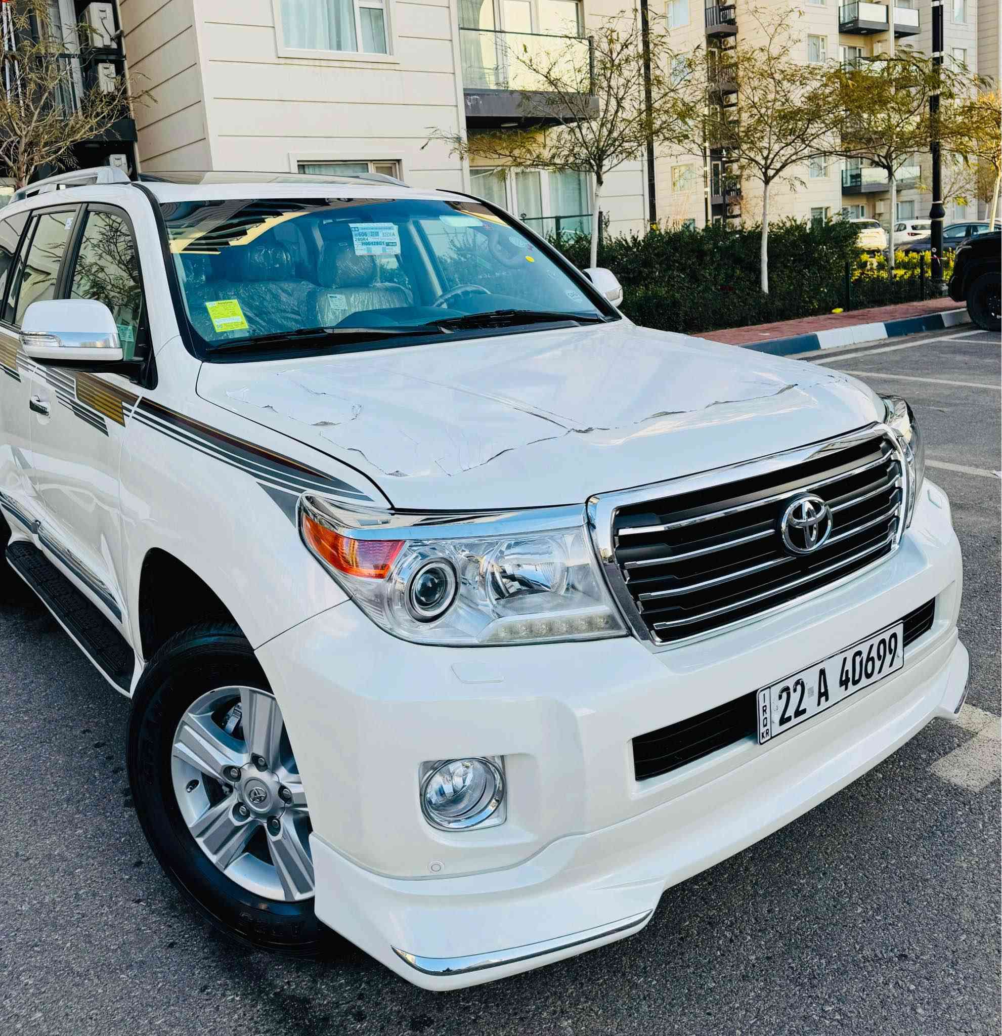 ...﷽ ...

‎‏LAND CRUISER  2014 GXR V6 
     لاندكروزر 2014 بريمي فول مواصفات

       ارخص سعر بل عراق
‎       ماشی ١٨٠.٠٠٠ الف  حقيقي

‎‏‎ مكفولة كفالة عامة من الدعامية إلى الدعامية

‎‏‎ بدون صبخ .بدون بارد  ،بدون رصعات ،بدون حتى شخط

ملاحظات 
سيارة بيها مكانين بيدي ئار بسيت باقية كفالة حتا دعاميات
————————————————————-🔷
‎‏فول فول مواصفات

‎‏‎شاشة كبير لمس كاميرا حاسة 

‎‏‎كاميرات سلاید فتحة سقف 

‎‏‎كشن جلد- كشن كاراباي - 8 اريباك -تبريد مركزية

‎‏‎بصمة تشغيل عن بعد - -سلاجة -ليد زينون 

‎  كشن ٣ حركات  -دبل فوليوم -فورويل هوك

‎تخم تاير دنلوب الاصلي  

‎‏‎ محرك كير بشرط مامفتوح

‎‏‎سيارة حيل نظيفة كلشي عل بلاد لوك
————————————————————-🔷

‎باسمي السنوية بشرط تحويل و خرامة 

‎‏‎سيارة مابيـها دينار مصرف كامل من كل نواحي

‎‏‎نفسي يوم /تحويل و وكالة حاظر 

‎‏‎📍مکان /داخل سليماني

‎سعر 397 ورقە و مجال 

‎رقم تلیفون: ***********☎️
                                                                 *********** السليمانية, العراق
