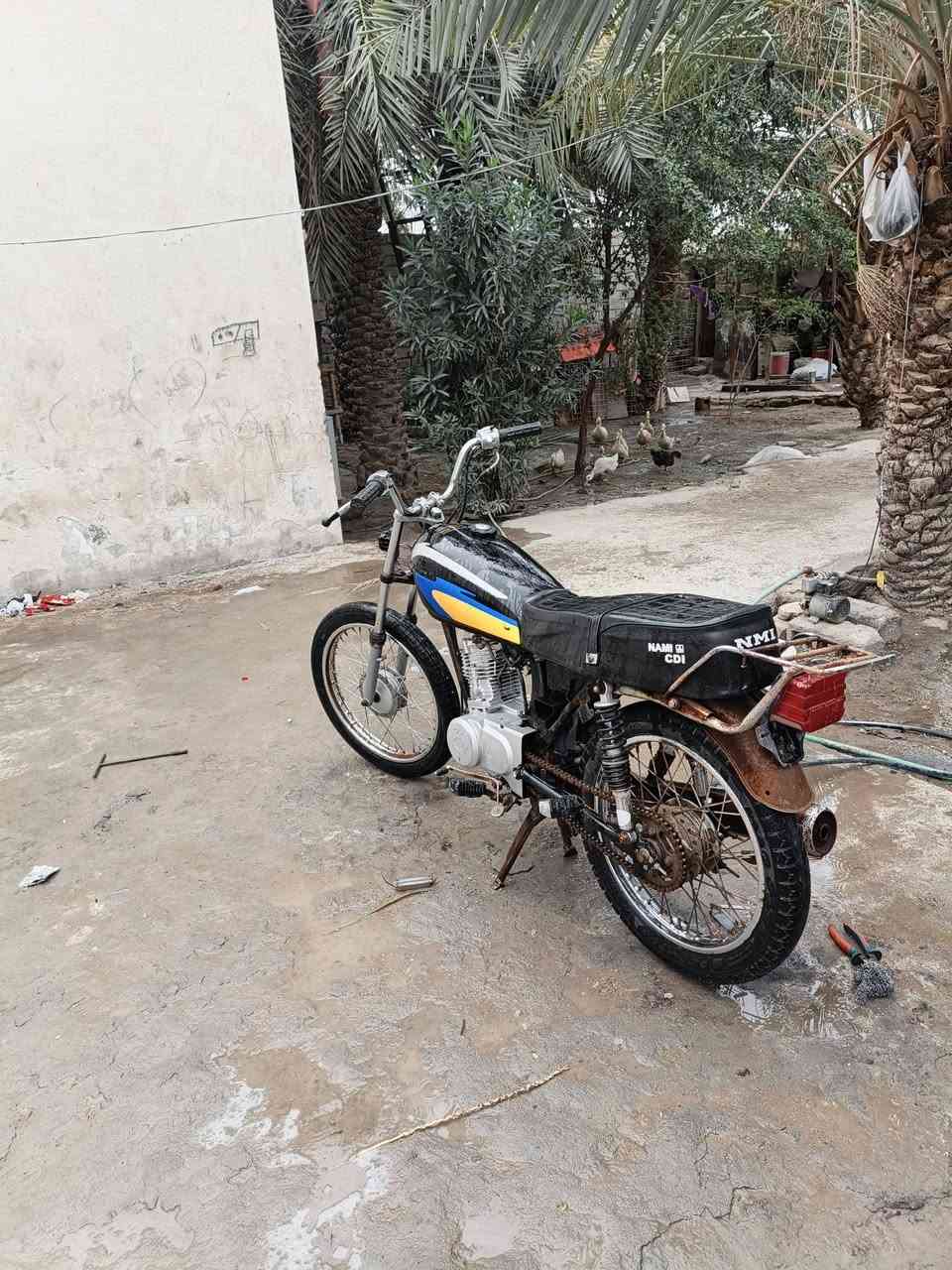 دراجه يراني أوراق موديل 12
مكاني الكرنه شلهت عكاب 
السعر350
***********
