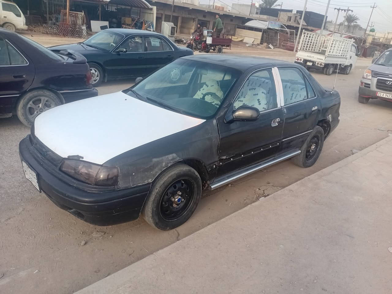 سلام عليكم للبيع الانتره مسطره ٩٣ كير عادي محرك مفتوح خيط بخار ضعيف فرممه صفحه وحده لحيم شي قليل سعرها ٢٠ بيه مجال شرط التحويل والغرامات سنويه تنتهي ٢٠٢٦سياره جاهزه خير من الله مكاني بعقوبه اي استفسار اتصل وسهله ***********
