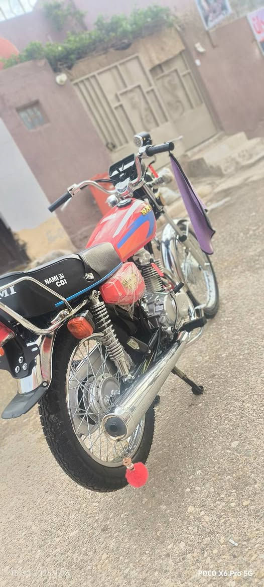 # سلام عليكم
دراجه ايرانيه نامه
مابيه اي نقص مكفوله كفاله عامه  ستخدام قليل كلش احلى من صوره
موديل 27اوراق سكنر 
الستفسار اتصال عل***********
