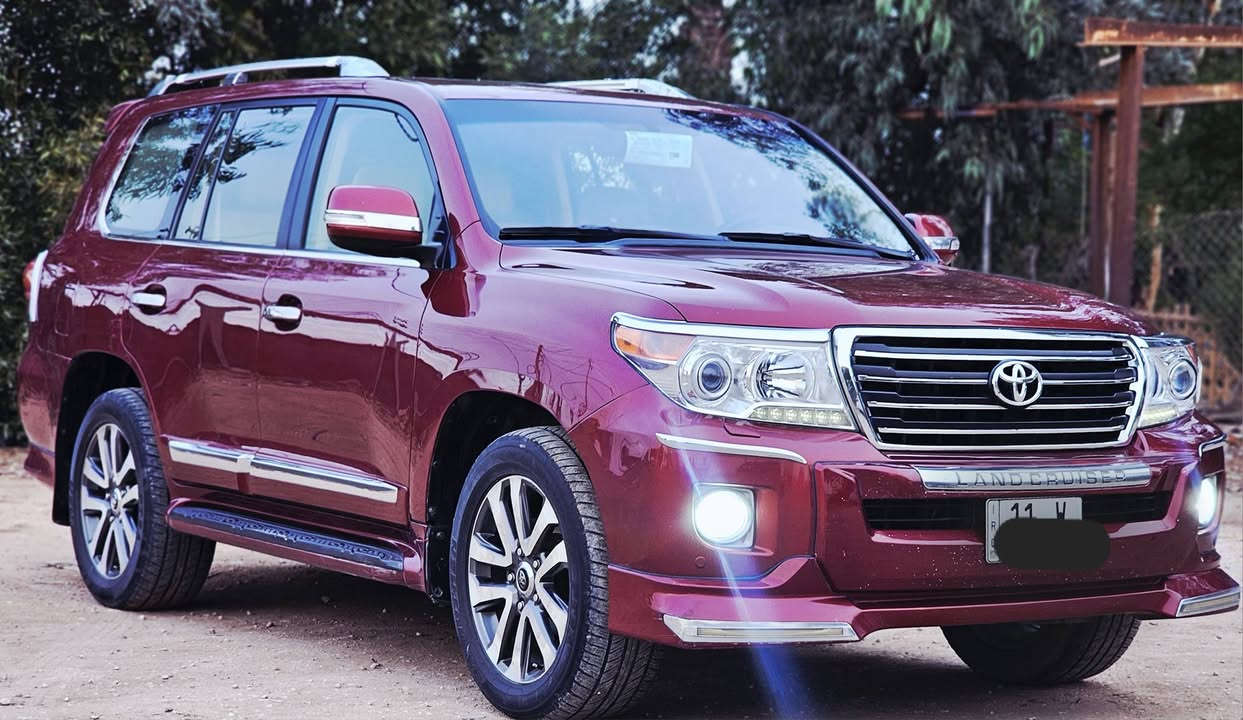 لانـدكروز 2014 فطيم رقم بغداد الجديد تحويل مباشر كفاله من الصبغ والتبديل والسونار موضح بالصور. جديده-كير+محرك+حداديه+تبريد. كله وضع الشركه
محرك. 6V 
شاشة كبيره
كشن جلد
كشن كهرباء
حساس خلفي
حساس امامي
كاميرا
فتحة سقف
بصمه تشغيل +بوب +جنطه
تشغيل عن بعد
ويل كروم +تخم تاير جديد
تحكم ستيرن
منضومة زنون كامله
السعر((385))مكان السيارة كربلاء اتصل ع الارقام التاليه
***********
***********
