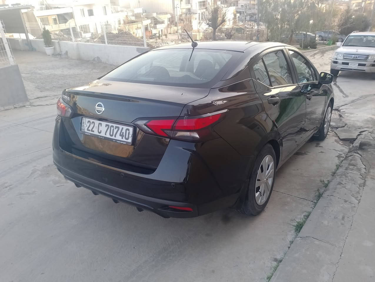 نيسان فيرسا ملاحظات عن السيارة

نيسان فيرسا 2021، قطعت 28 ألف ميل
ناقل حركة رياضي، نظام تعليق رياضي، فرامل أوتوماتيكية، إعدادات رياضية، سطح مانع للانزلاق، كاميرا، هاتف، بلوتوث، فرامل، رادار، مرايا جانبية، وحدة تحكم إلكترونية
للبيع، مستعملة وأوتوماتيكية
تم فحص الرادار بواسطة جهاز سونار
3N1CN8DV8ML878838

السيارة رةقم أربيل. سعر 117 مجال 
السيارة موجودة في السليمانية
*********** واتساب وفايبر
***********
مباشرة من المالك، السيارة مصنعة في

 Nissan versa 2021 S
تێبینی لەسەر کاڵا
‎ nissan versa مۆدیل شكڵ نوێ 2021 ئەمریكی 28هەزار میل ڕۆیشتووە
گێڕ سپۆرت خەتی جادە ئۆتۆ ستۆپ سوكان فۆليۆم تعديد سورحە دژه‌خلیسك حـاسـەو کامیڕە تەلەفۆن بلوتوس بەسمە ڕادار ئاوینە کارەبا سندوق کۆنتڕۆل
گـیڕو مـه‌كینەو تەبریدی بـه‌شه‌رت
فەحسی سۆنەریم داناوە بەسمە ڕادار بةشةرتى كيرؤ مةكةينة تةحويلو خةرامة
3N1CN8DV8ML878838

سةيارةكة رةقةم اربيل
سةيارةكة لة سليمانية
*********** WhatsApp & viber
***********
نرخ 117مةعامةلةيةكى برايانة
