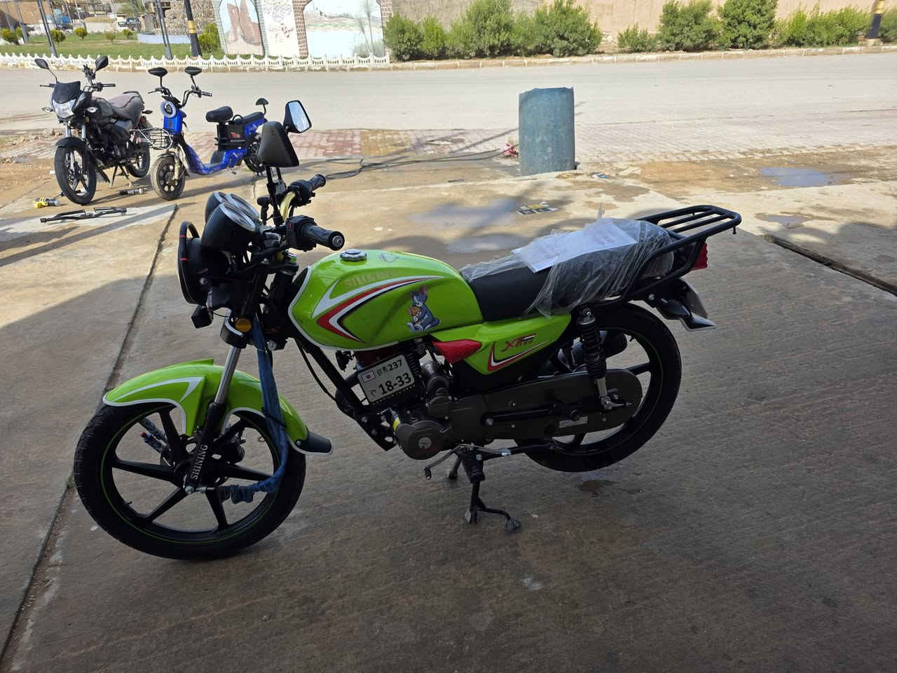 دراجه نوع شلنك موديل 2025  قيم المكان القائم ***********
