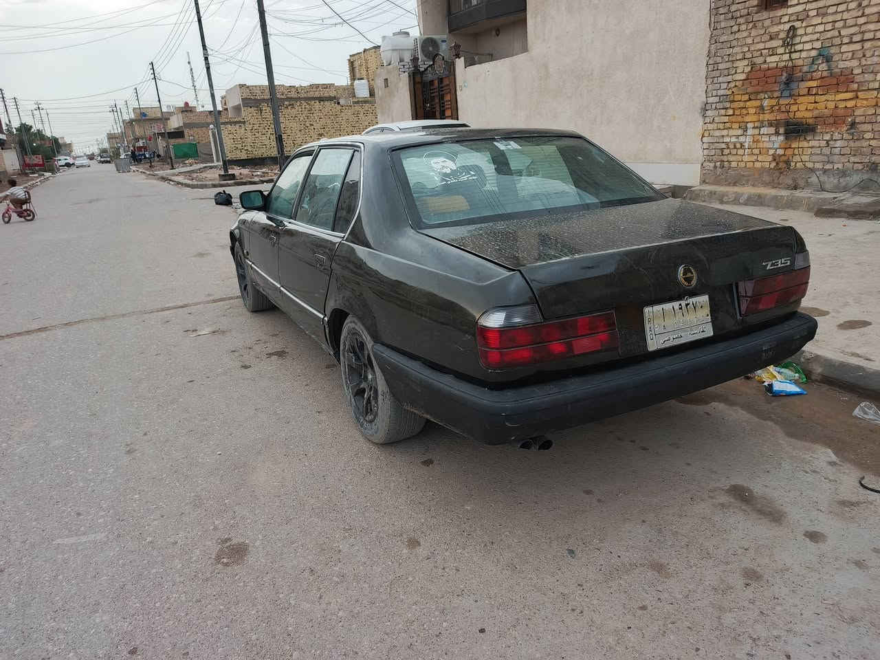 سلام عليكم بي ام 735 مفتوح مكينه كير خير من الله كفاله كير عادي رياضي صبغ جديد فقط عوزها بعض ملاحضات رقم قادسيه راعيها بغداد مكان سياره ميسان حي نهاوند سعرها 35 وبيها مجال إذا اكو مراوس بتكسي بعد احسن اي ستفسار تصل بيك خير تدلل 
***********
