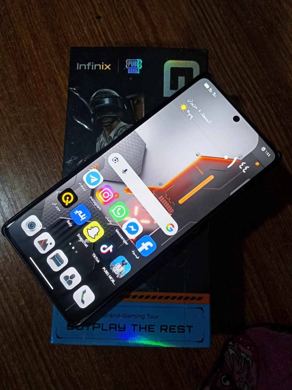 Infinix GT 20 Pro
ذاكره 256

رام24

بوبجي 120فريم

بي زر البور اشويه بيها قوه
كامل ملحقاته

السعر 280الف مجال حك جيه ويرهم مراوس اعلى منه وانطي فرق

بغداد الكفاح بغداد, العراق


**إذا كنت صاحب هذا الإعلان وتريد حذفه لأي سبب، رجاءا أرسل رسالة إلى الدعم الفني**