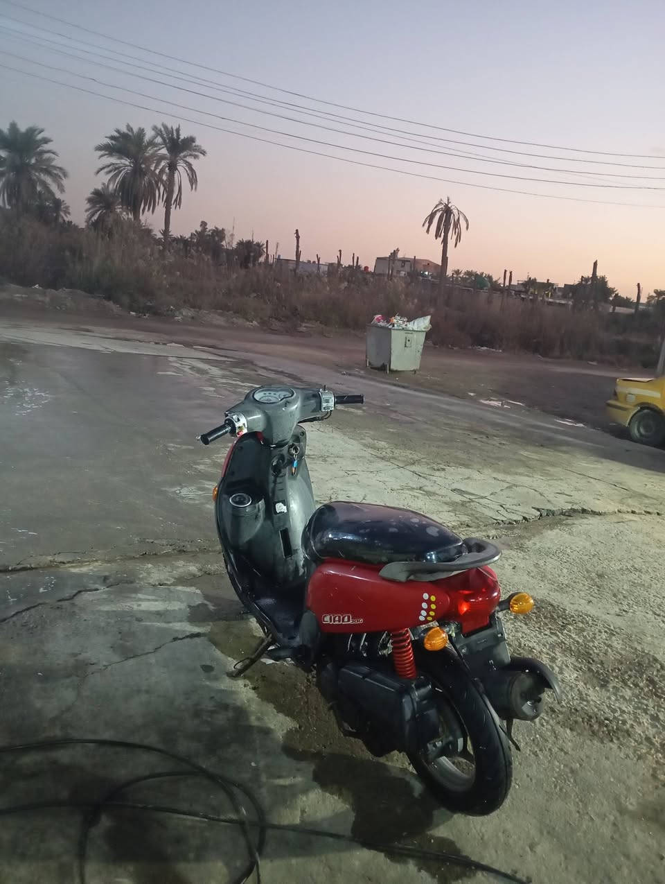 سلام وعليكم شباب دراجه فله نوزل  2009 كما موضح بصور الراحه نضيفه كفاله مكينه كفر شاصي ملاحظات مولاح مشي آل مصلي على محمد فول مكان بصره التنومه   لاستفسار ***********
