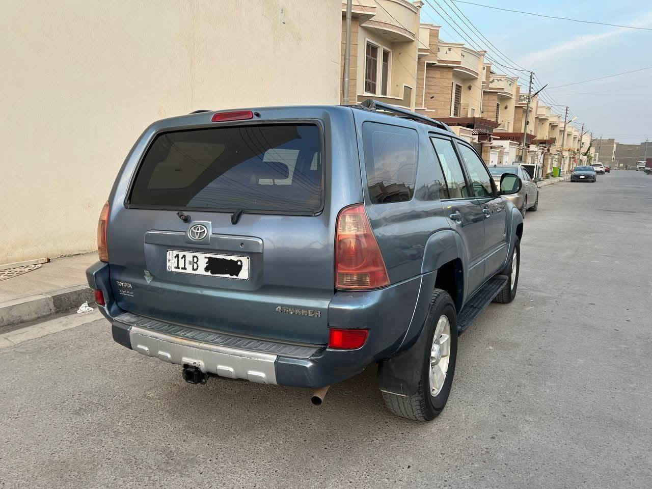 السلام عليكم ورحمة الله وبركاته
من رخصة الادمن المحترم  
تيوتا   فور لنر موديل ٢٠٠٤ رقم انكليزي  بغداد بسمي مشروع وطني تحويل ثاني يوم هزة جديدة سيارة  مال جناي مامتعوبه 
تخم تاير جديد تبريد ثلج كير و محرك بحاله جيدة مابيهه صبغ  لون جارد دواخل جديدة مكانهه بغداد الدورة ابودشير رقم الهاتف 
السعر  ١٠٥ وبيهه مجال قليل حك الجيه    ***********
