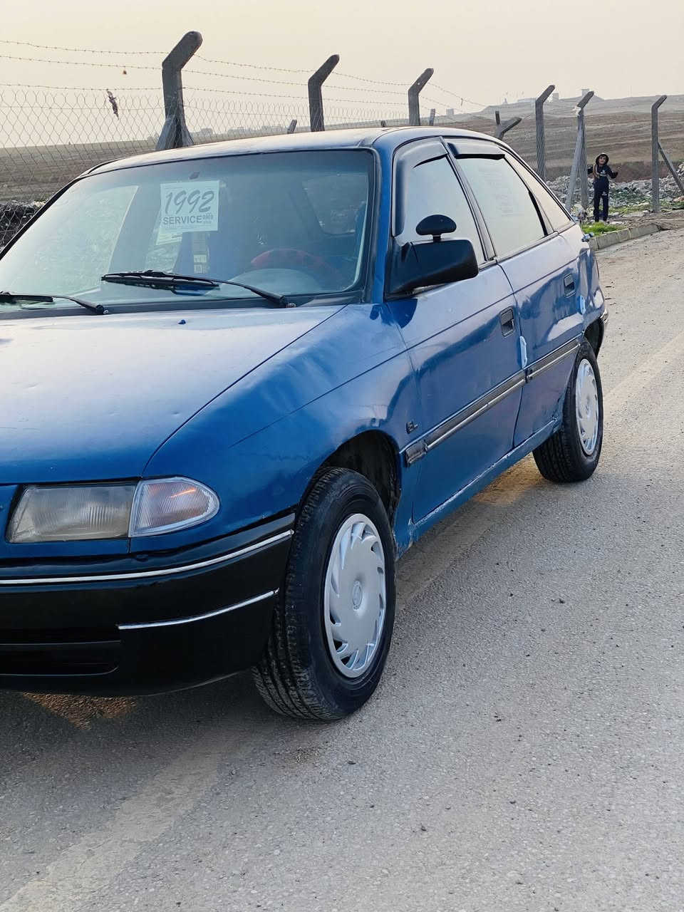 السلام عليكم استرا 16 موديل 92 كير محرك شرط قطاره بأنزين بدون ضرر سنويه بأسمي  رقم دولي انبار اني شرعي كابون بأنزين شرط تحويل مكاني موصل الأيمن #سعر 31 بيها مجال بسيط رقم ***********
