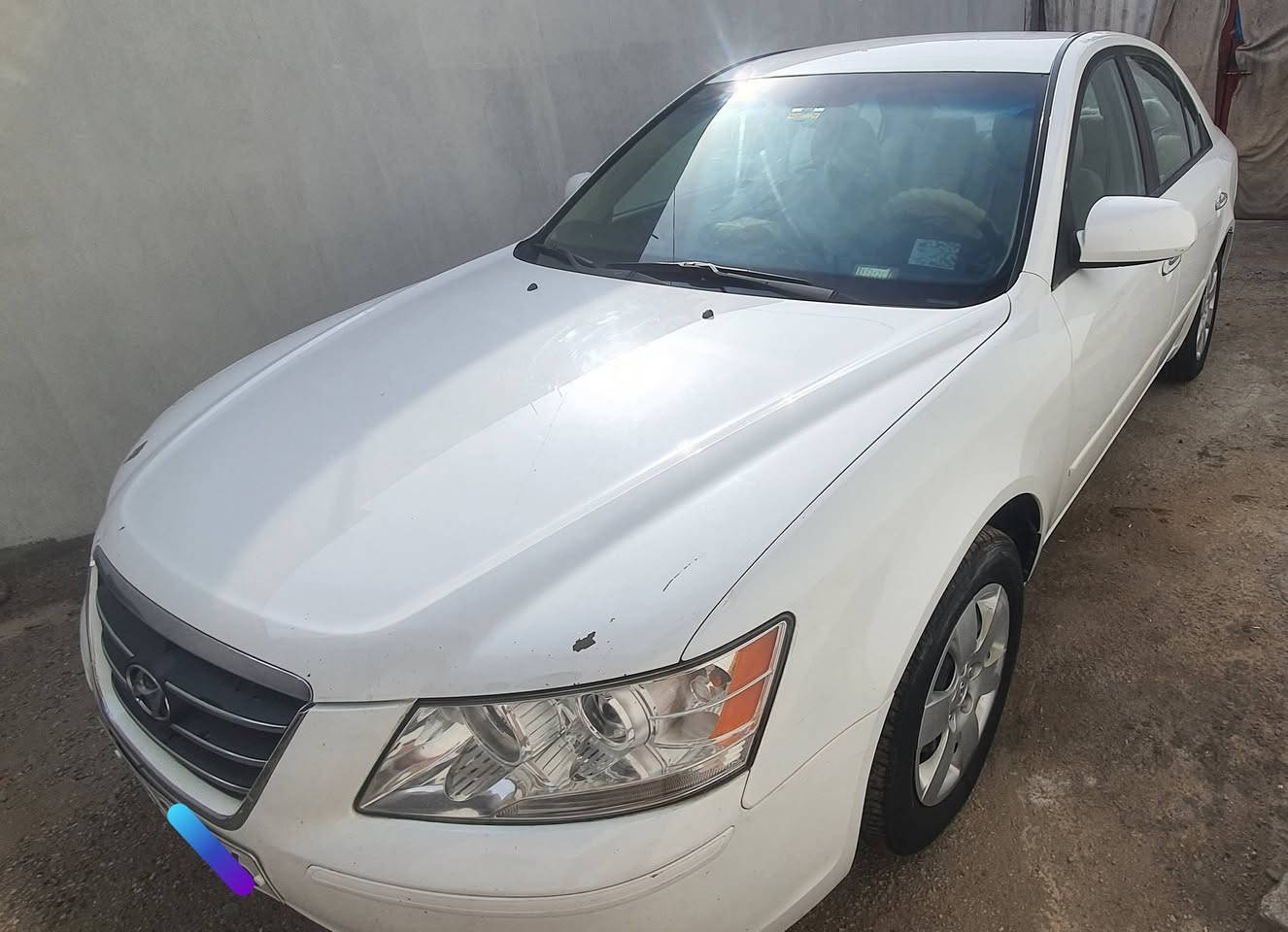 السلام عليكم سوناته للبيع موديل 2009وارد امريكي مكفوله من الحادث بيه صبغ چامرلوغ اثر شخط  مكفوله كير ومحرك تبريد تدفئه السياره خير من الله حلوه بلاديه السعر 140وبيه مجال ***********
