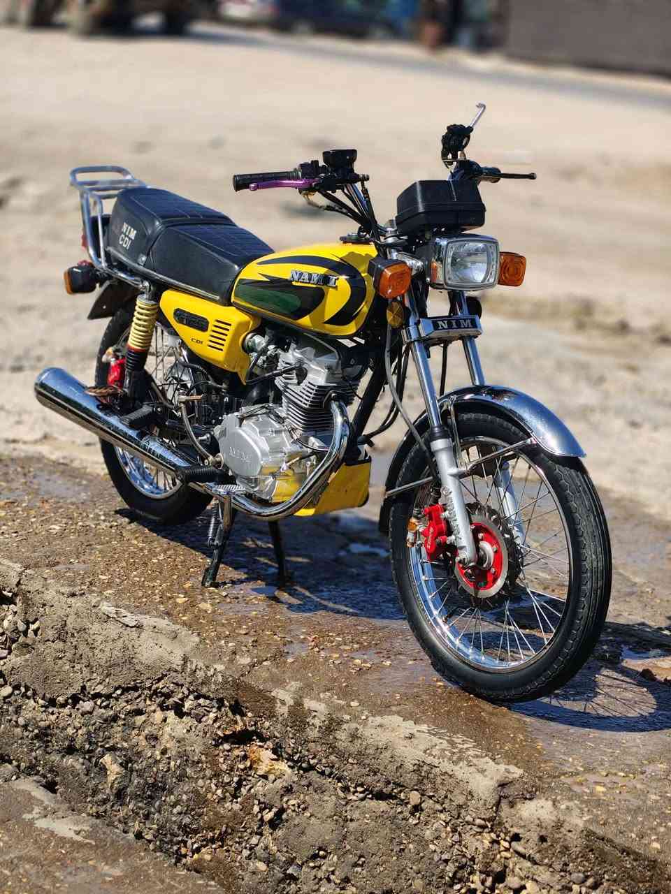 سلام عليكم هاي دراجه للبيع موديل 2025 نامه امتياز اسكنر  دبل دسك مامفتوحه دراجه خير من الله مكان مشخاب السعر«700» *********** وبخدمت الشراي
