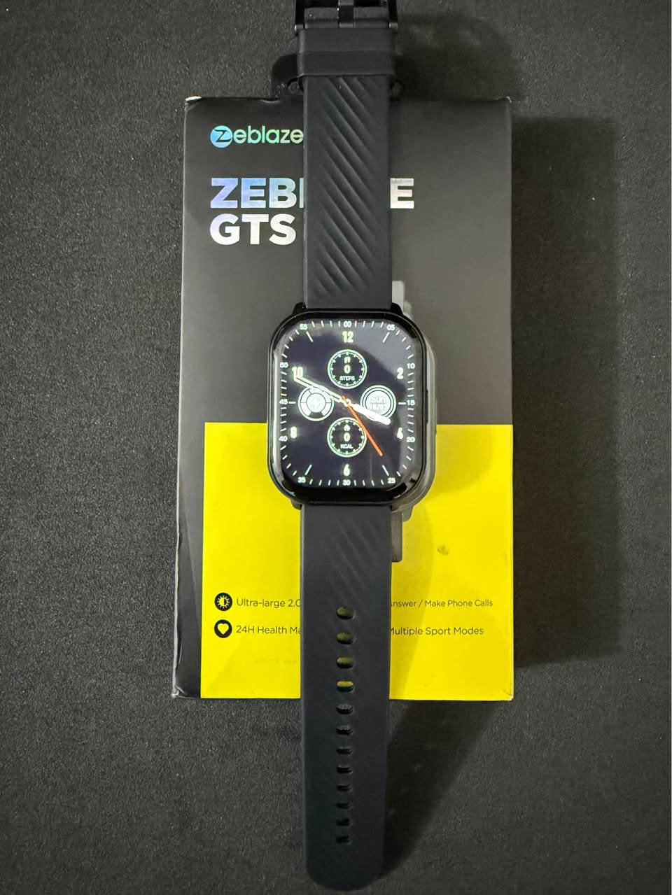 ساعة ماركة Zeblaze GTS 3 القطعة جديدة لوك

الشاشة: تأتي بشاشة ملونة كبيرة جداً بحجم 2.03 بوصة من نوع IPS بدقة ووضوح HD لسهولة قراءة البيانات

الاتصال والمكالمات: تدعم ميزة إجراء واستقبال المكالمات الهاتفية عبر البلوتوث (Hi-Fi) مباشرة من المعصم بفضل احتوائها على ميكروفون ومكبر صوت مدمجين

البطارية: بطارية بسعة 280 مللي أمبير توفر عمراً طويلاً يصل إلى 15 يوماً من الاستخدام النموذجي، وحوالي 7 أيام من الاستخدام المكثف

متابعة الصحة والنشاط: تتيح مراقبة نبضات القلب على مدار 24 ساعة، قياس نسبة الأكسجين في الدم (SpO2)، تتبع جودة النوم، ومستويات الإجهاد

الوضع الرياضي: تدعم أكثر من 100 وضع رياضي مختلف لتتبع الأنشطة البدنية المتنوعة مثل الجري، ركوب الدراجات، واليوغا

مقاومة الماء: تتمتع بمعيار IP68 لمقاومة الغبار والماء، مما يجعلها مناسبة للاستخدام اليومي ومقاومة للتعرق ورذاذ الماء

السعر 30 الف مع التوصيل 

للحجز والاستفسار مراسلة الصفحة 

رابط واتساب مباشر الي يريد يراسلني 👇

https://wa.me/message/ANGQMMLUZKO4C1 بغداد, العراق


**إذا كنت صاحب هذا الإعلان وتريد حذفه لأي سبب، رجاءا أرسل رسالة إلى الدعم الفني**