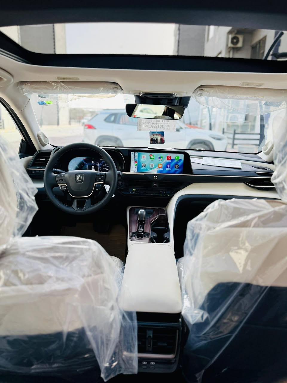 تويوتا كراون 2026 زيروو

عبد اللطيف جميل سعودي
فول مواصفات بريميوم
محرك 2500 هايبرد
سقف بانوراما
داخل صاج فورميكا 2026
4 رادار  امامي وخلفي وجوانب
5 كاميرات 360 درجة
لايت 4 عدسات
مقاعد كهرباء الامامي والخلفيه
تبريد كشنات
باقي مواصفات الكراون معروفه

السيارة زيرو ماشيه فقط 80 كيلو مال ترقيم
سنويه باسمي

مكان السياره بغداد السيدية

لمعرف السعر الاتصال على الرقم
***********
