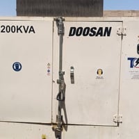 مولدة دوسان • ٢٠٠kVA • نظيفة