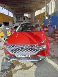 سنتافي للبيع هايبردموديل 2023 فئه بريميوم موصفات سياره كشنات جلد هيترا...