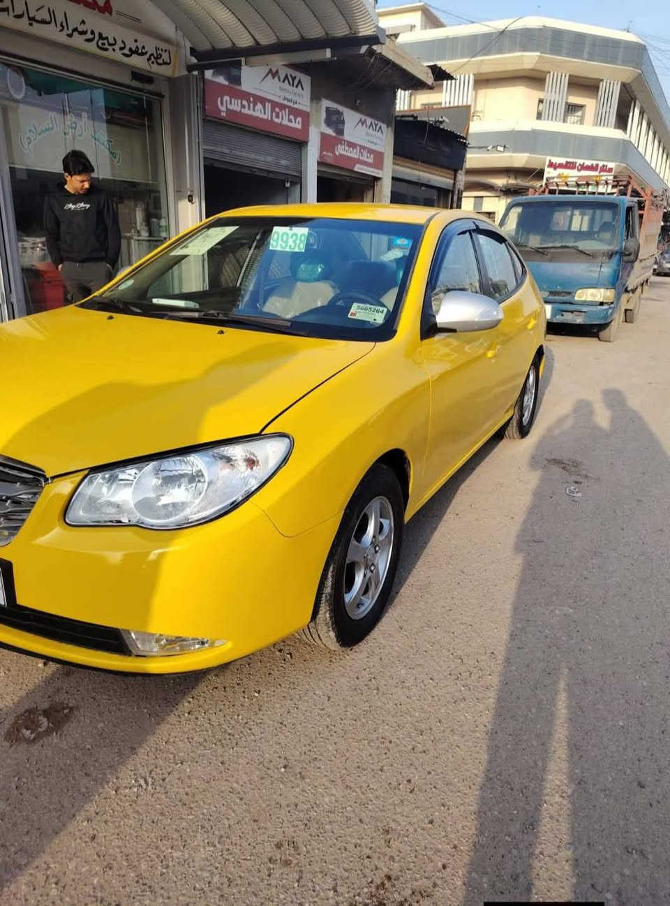 السلام عليكم الانتره
موديل 2008
رقم بغداد 
بدون ضرر شرط وكدام العين 
طخم تاير جديد 
السعر 120/وبيها مجال
شرط التحويل
للاستفسار الرقم/***********
