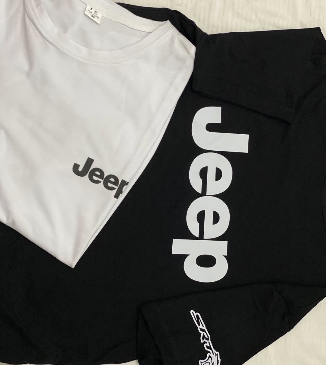 السلام عليكم 
جناية الjeep 
عرض العيد 🔥لحك قبل لا تخلص الكمية 
تيشرت jeep تركي خامة قطن 100/100
متوفر لونين اسود ⚫️وابيض ⚪️ 
القياسات من M الى 3XL 
السعر 12 الف  🚨فقط وتوصيل داخل بغداد مجاني 
للطلب ارسل القياس واللون واسم الموديل وادلل 😉
واتساب ***********
