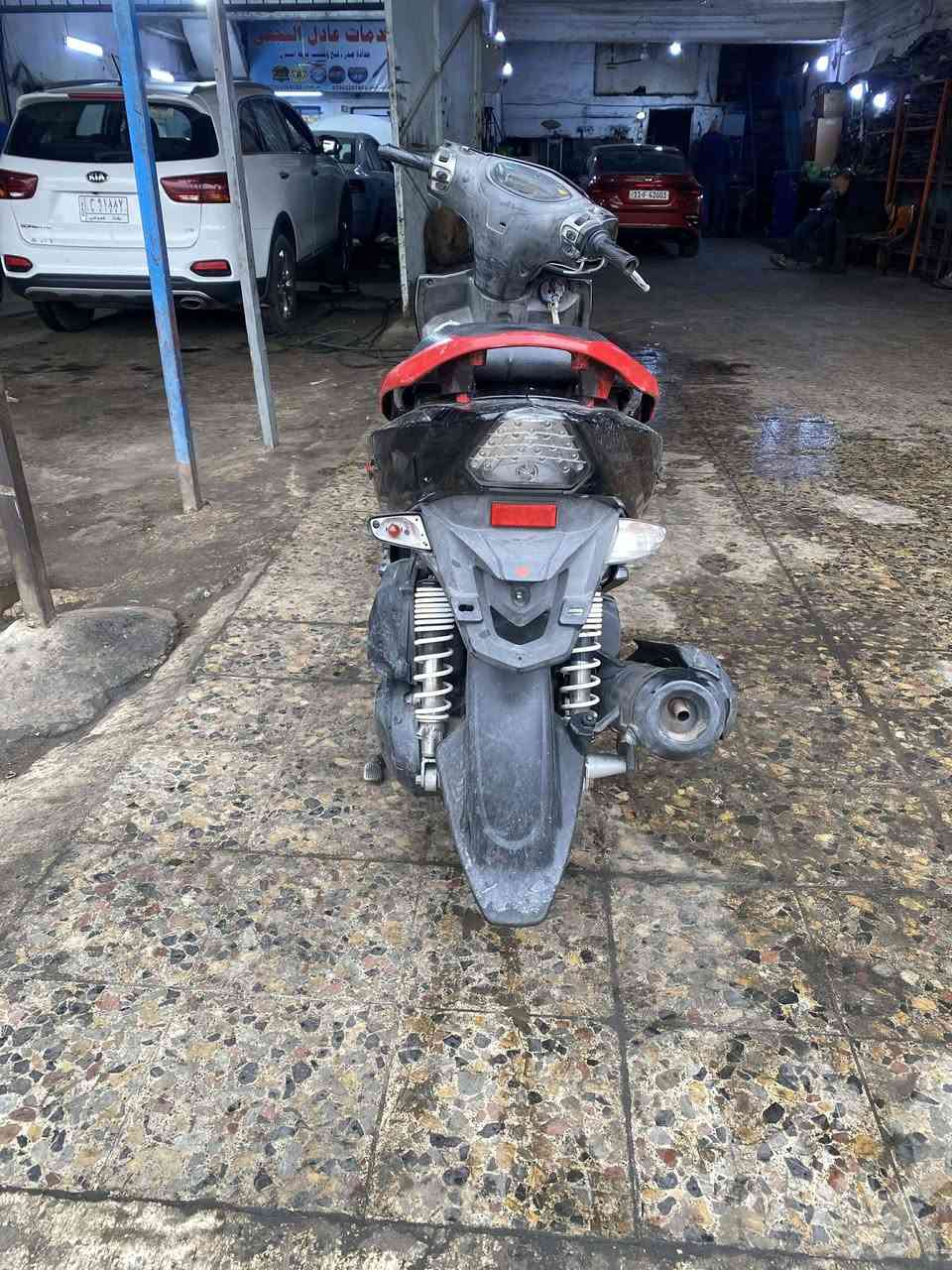 سلام عليكم
جيتي ار للبيع مكينه مامفتوحه بس بيها خيط تبخير 
دراجه بلاديه ماشيه 30 الف نكره سلف كهربائيات كلها شغاله دراجه مولحه سبانه ماممدوده عل مكينه 
بس لخيط تبخير لبيها 
سعر 650 وبيها مجال كلش قليل مكانها بغداد البياع موشراي لاتراسل ولاتعبني وياك 
رقم ***********
