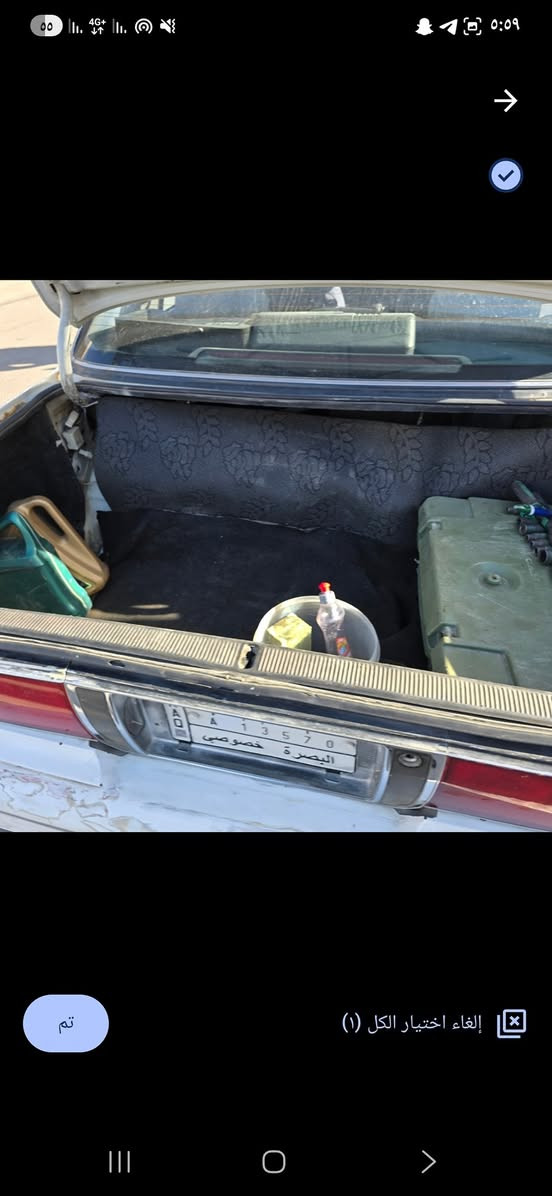 بسبب وعود كاذبة سيارة سوبر سيدان أرنب للبيع لون أبيض رقم بصره مشروع وطني بأسمي تحويل ثاني يوم مكينه وكير مكفوله كفاله عامه +تخم تيار جديد ستيرن + عمبار جديد السعر 45 ورق قفل رجاً سكني حاليآ بغداد رقم هاتف ***********
