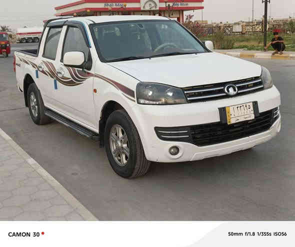 السلام عليكم كريت وول للبيع
موديل21 رقم قادسيه سنويه ما منتهيه مكفولة محرك كير حداديه سياره جاهزه اي نقص مابيه 
السعر 110وبيها مجال قليل
***********
***********
