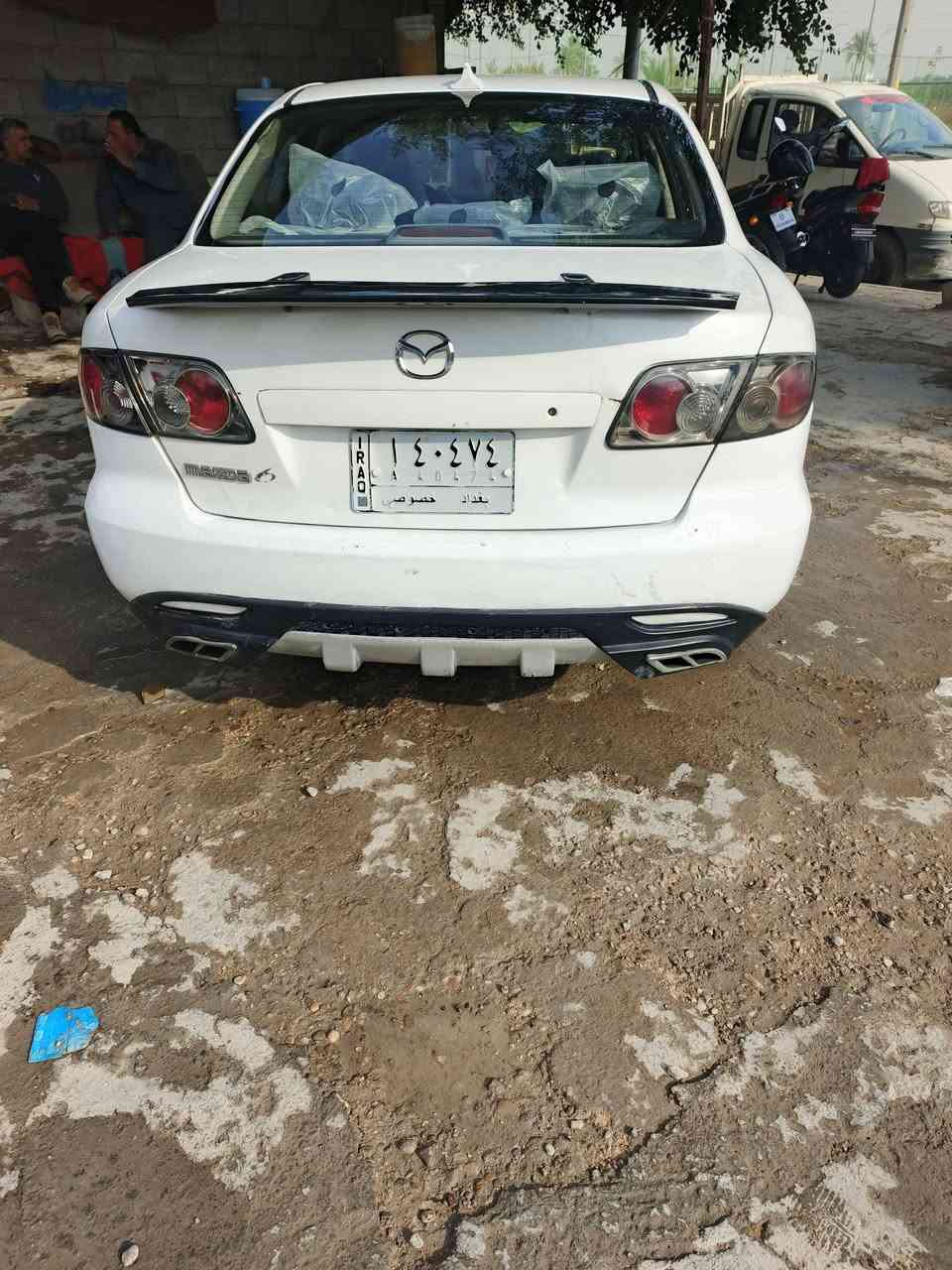 السلام عليكم
مازدا للبيع موديل 2006 وارد خليجي زوم 6 محرك 1800 وكير ومحرك مكفول تخم تاير جديد بيها نص حزام صبغ العنوان هيت 
السعر 55 للتواصل عل هذا الرقم ***********
