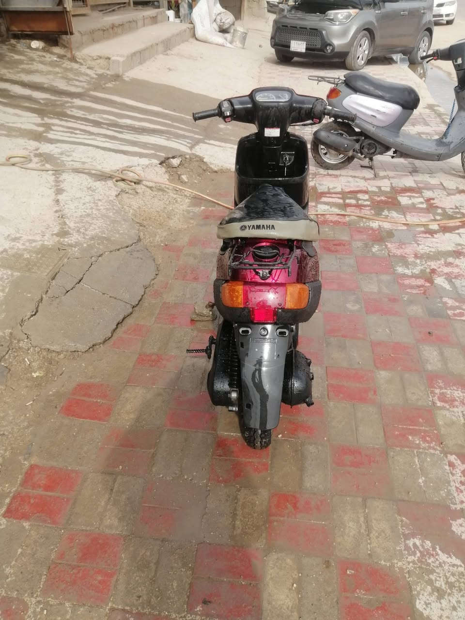 للبيع دراجه بطه جديده نضافته شوفت عينك شرط نعومه شلعه معدل شرط ال فحص السعر 275 الشراي يتصل *********** مكاني كربلاء خاص ماعندي
