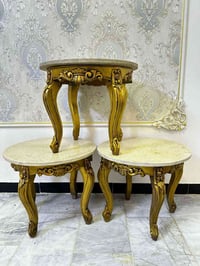 طبلات زان • وحده وسطى كبيرة • ٣ صغار