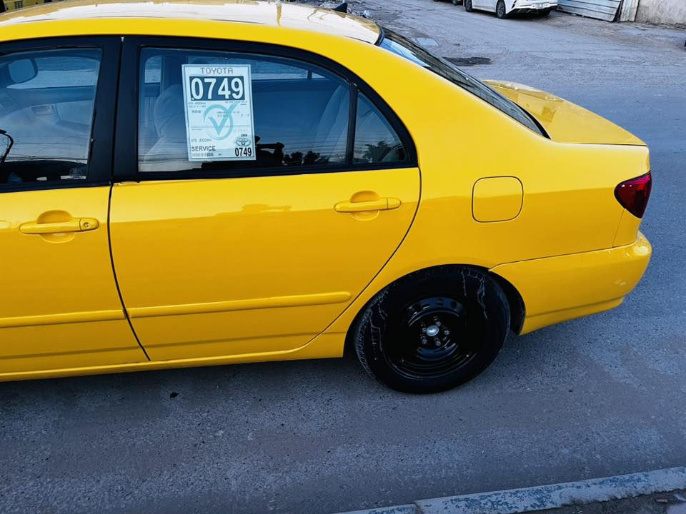 السلام عليكم كورلا نحله 2008 وارد امريكي حادث جاملغ امامي وجاملج خلفي مكينه ١٨٠٠ السياره جاهزه كير مكينه خير من الله صدر جديد تخم تاير جديد تبريد ثلج رقم ديالى مشروع وطني تتحول بكل المحافضات السعر 78وبيه مجال حك الجيه العنوان  بغداد شارع فلسطين قرب جسر الموال ***********
