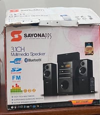 SAYONAPPS SHT-1142BT • بلوتوث USB SD • قوة ١٥٠٠٠ واط