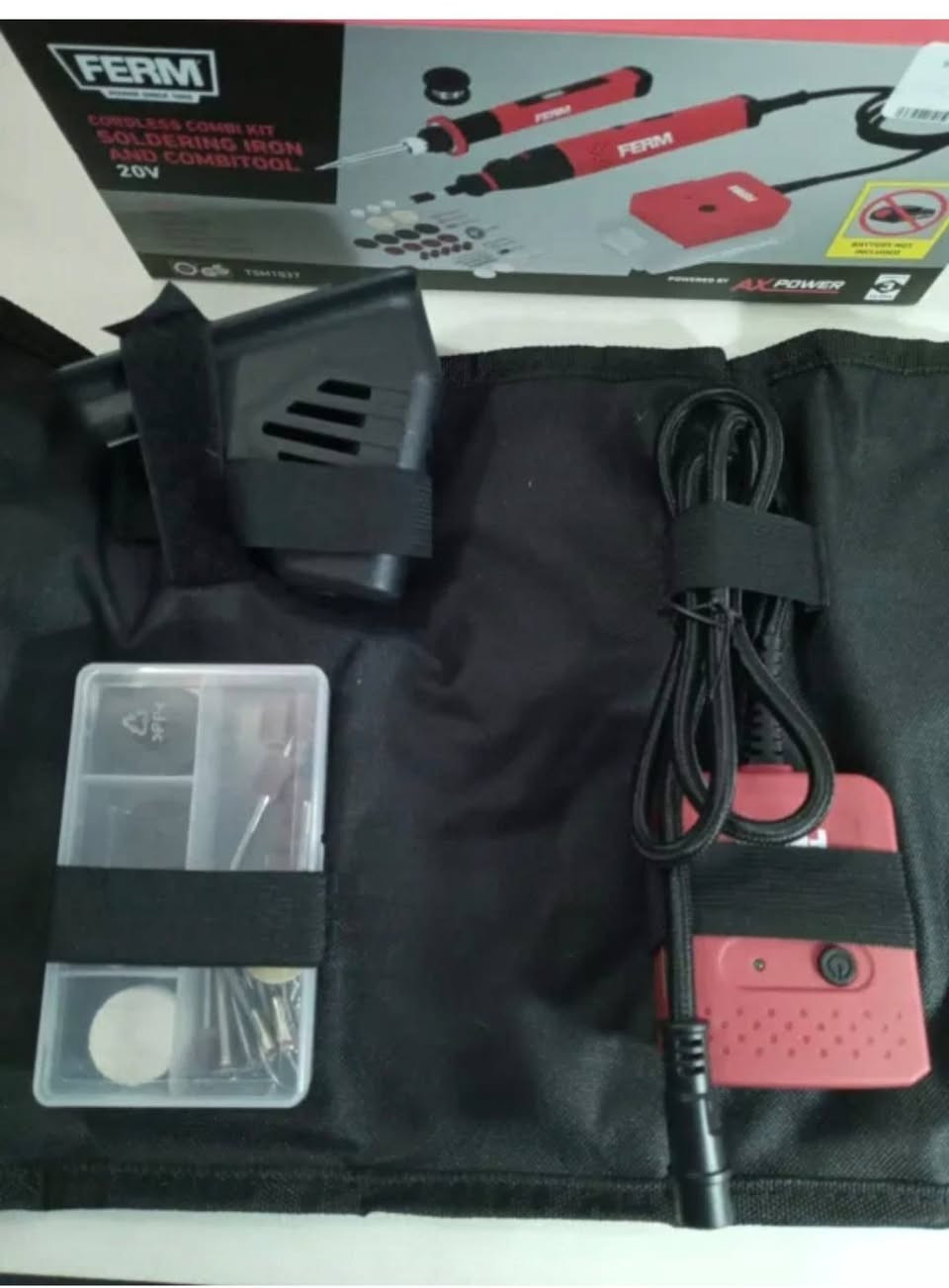 كاوية مع فرطونة يشتغلا بعلى البطارية مال دريل بس يجن بدون بطارية القطعة على 20 عندي اكثر من قطعة كلش راقيات


**إذا كنت صاحب هذا الإعلان وتريد حذفه لأي سبب، رجاءا أرسل رسالة إلى الدعم الفني**